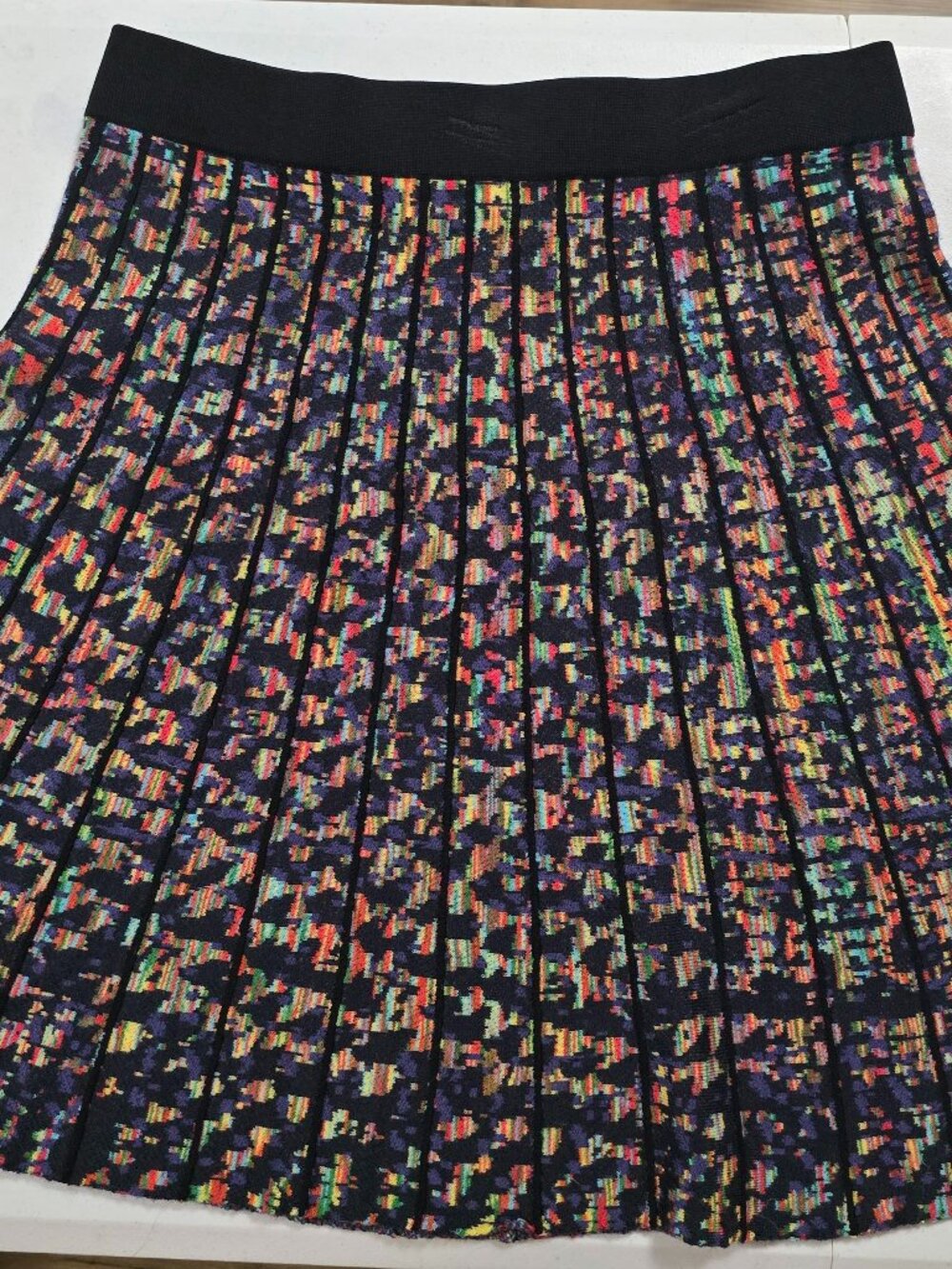 Knit sweater skirt